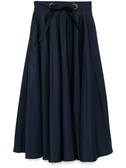 Circle Tied-Waist Skirt