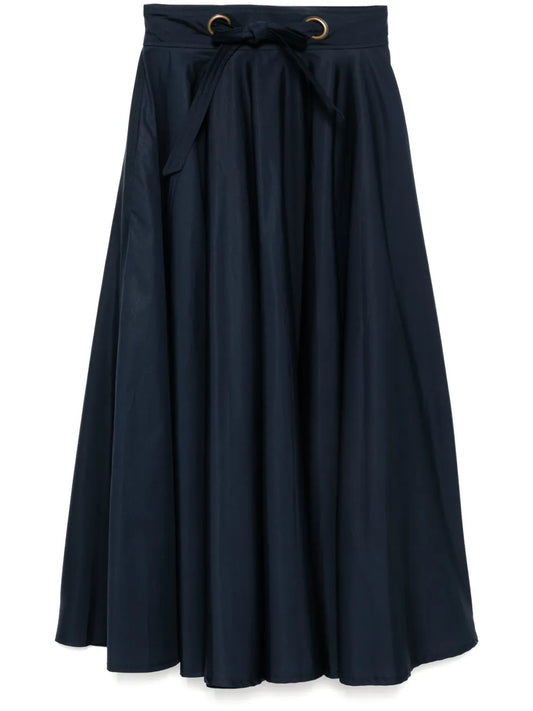 Circle Tied-Waist Skirt