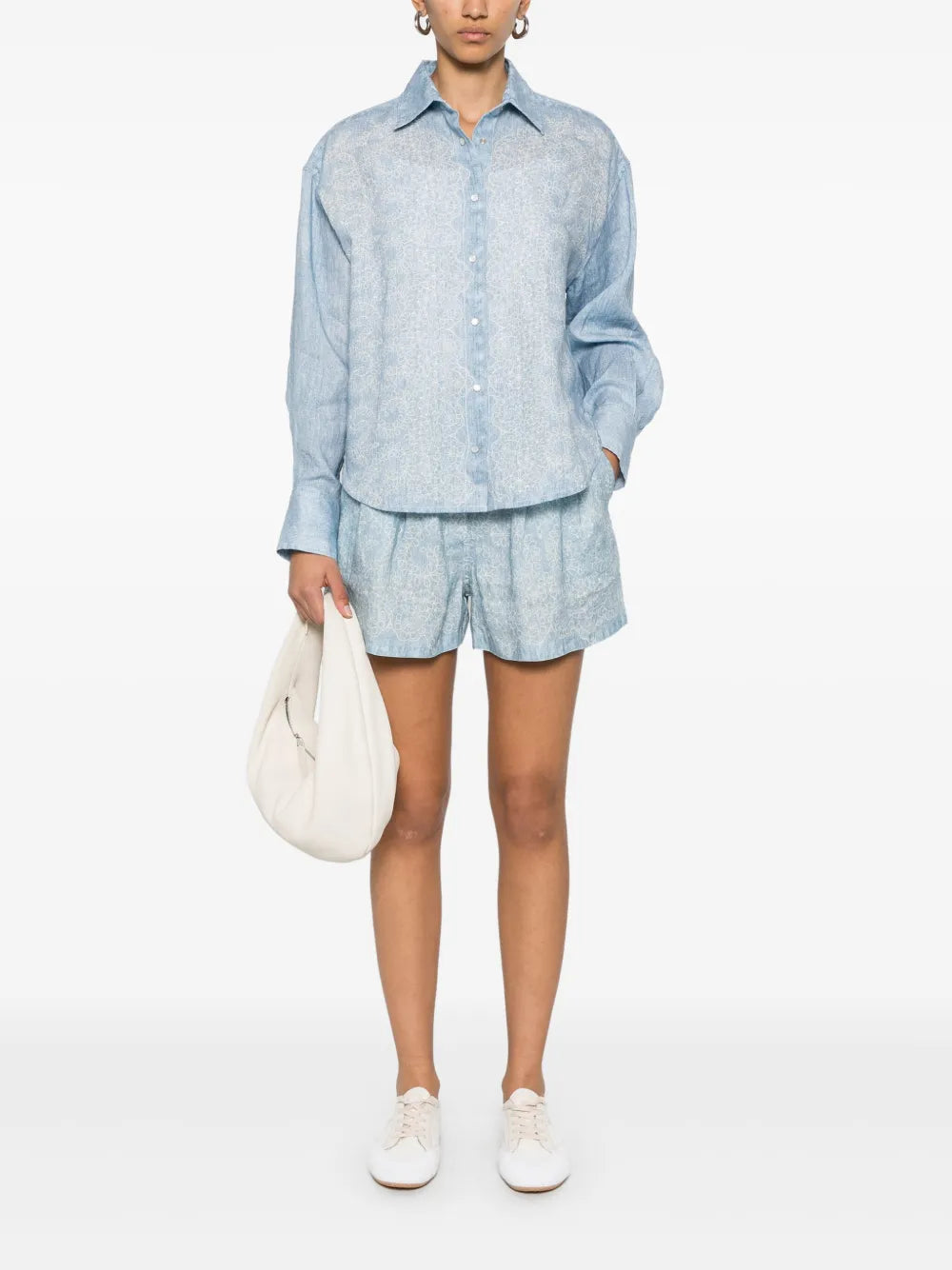 Floral-Print Shirt
