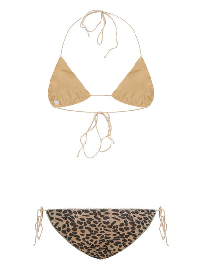 Leopard-Print Bikini