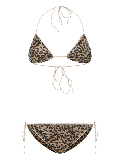Leopard-Print Bikini