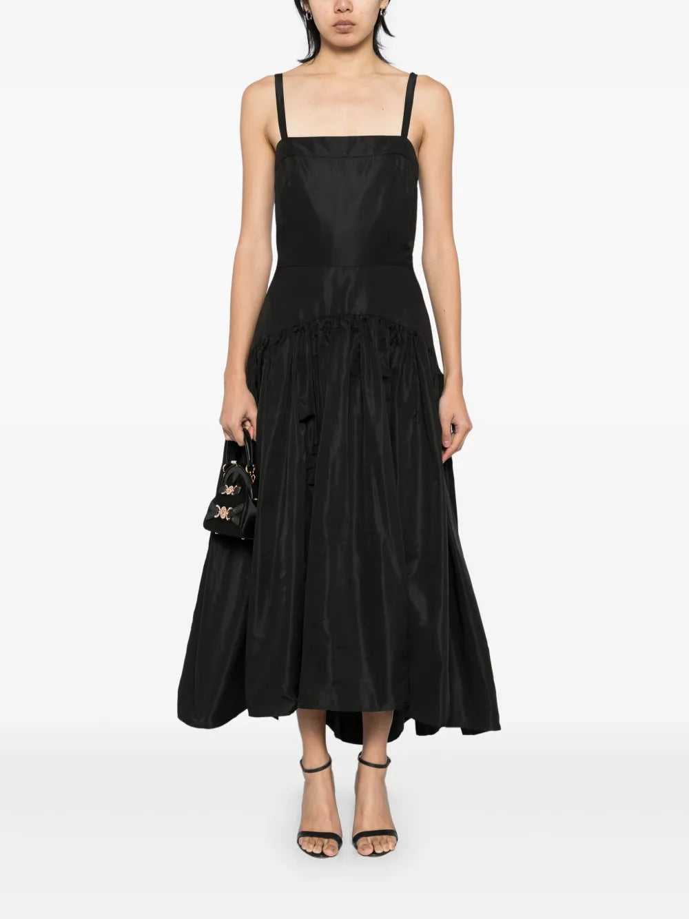 Gathered Tiered Dress