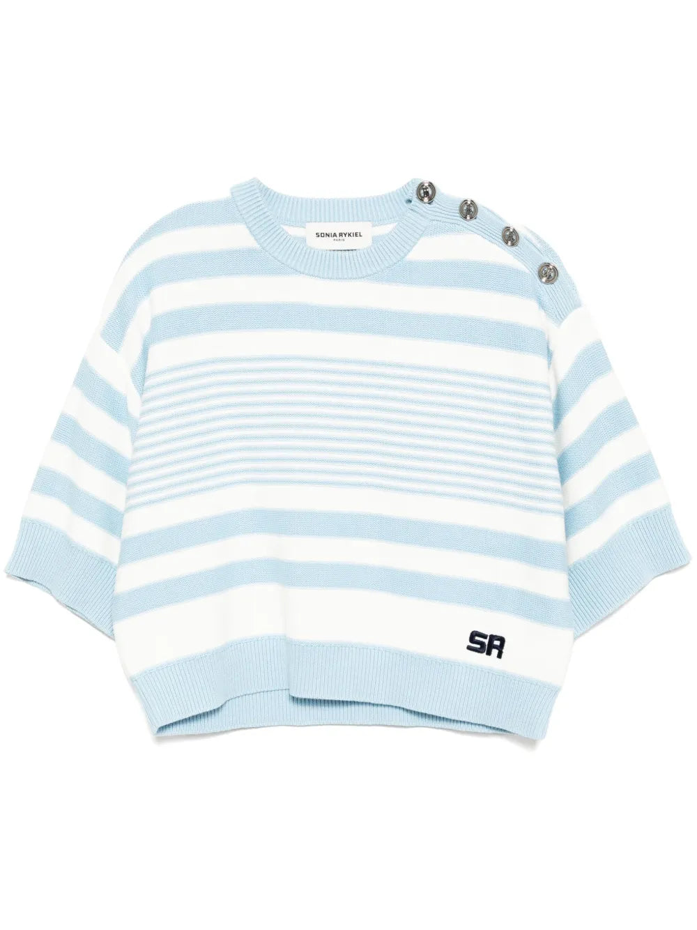 Striped Cotton Sweater