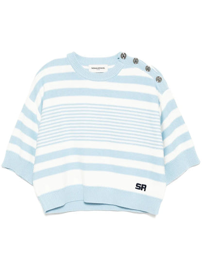 Striped Cotton Sweater