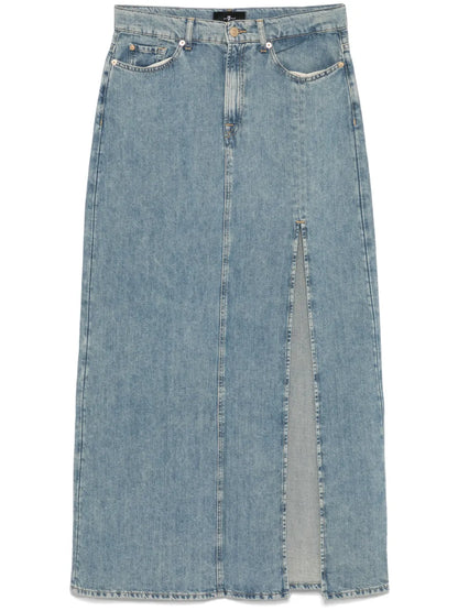 Maxi Denim Skirt