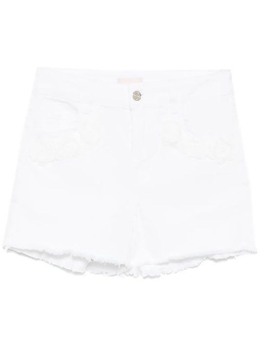 Crochet-Flowers Shorts