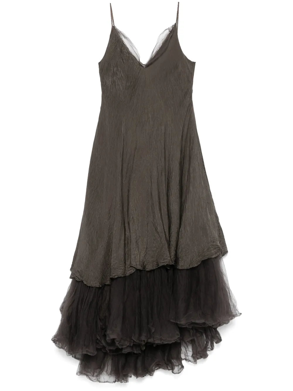 Lace-Detail Maxi Dress