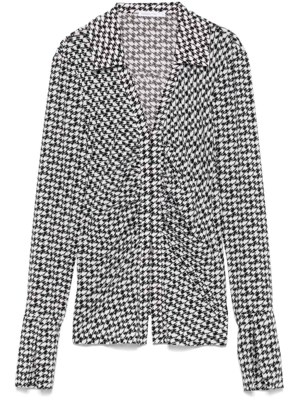 Houndstooth Blouse