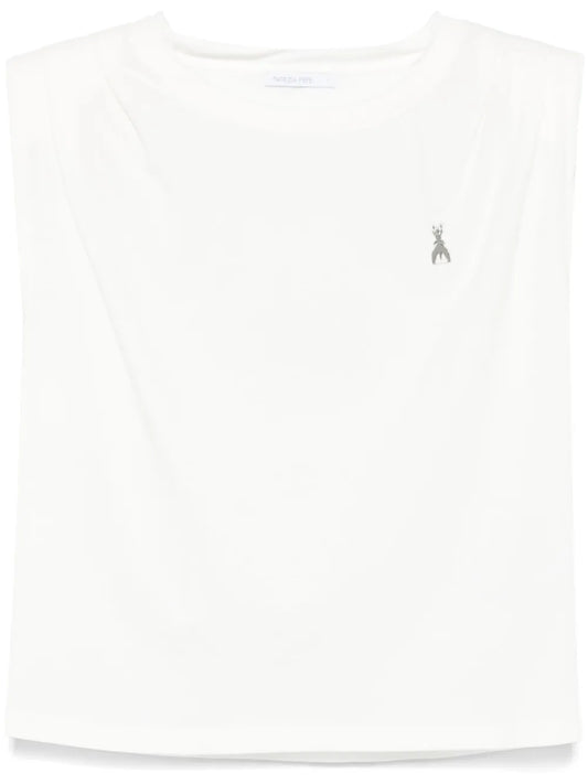 Logo-Appliqué Top
