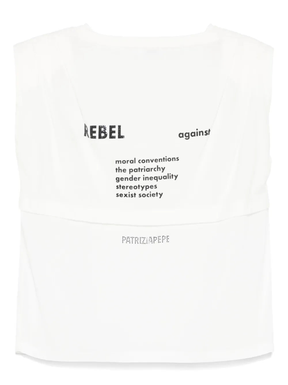 Logo-Appliqué Top
