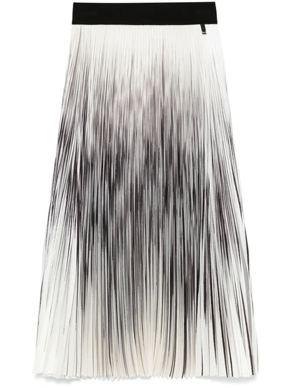 Pleated Midi Skirt