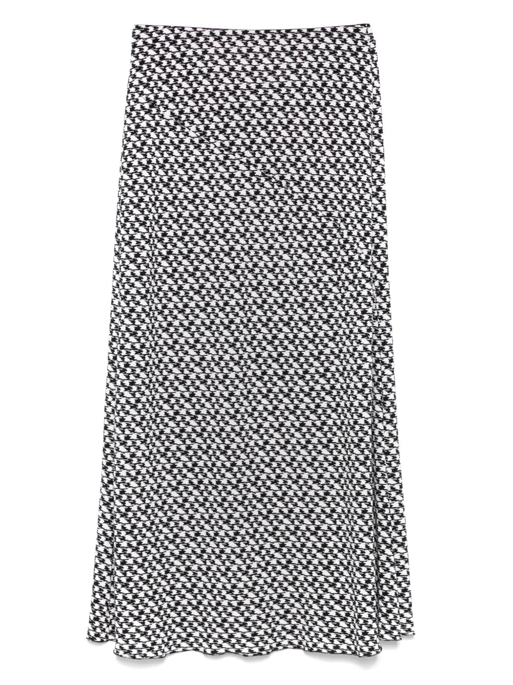 Jewel-Detail Midi Skirt