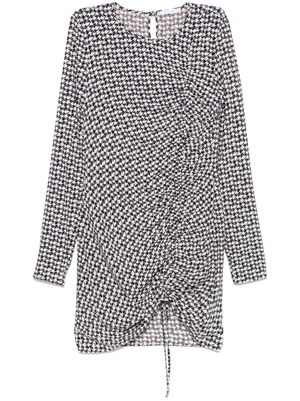 Graphic-Print Mini Dress