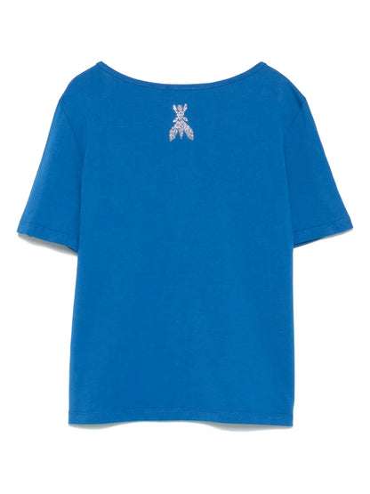 Crystal-Embellished Logo T-Shirt