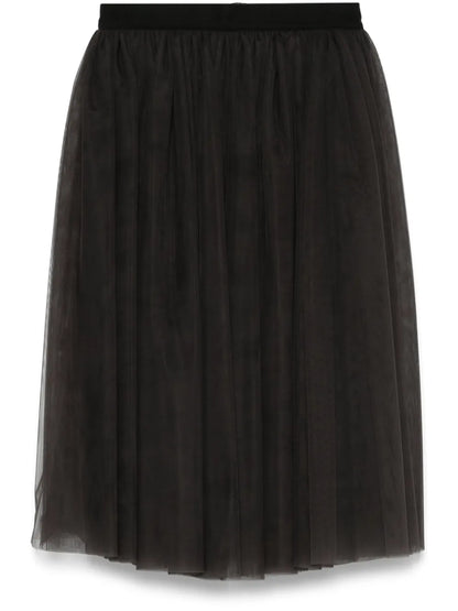 Tulle Midi Skirt