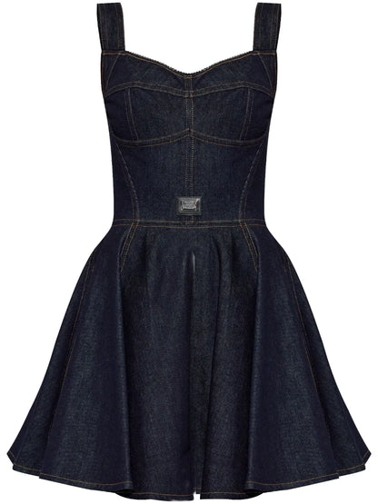 Cotton Denim Dress