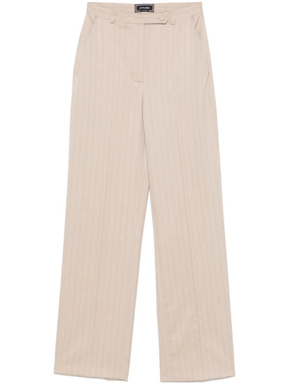 Pinstriped Trousers