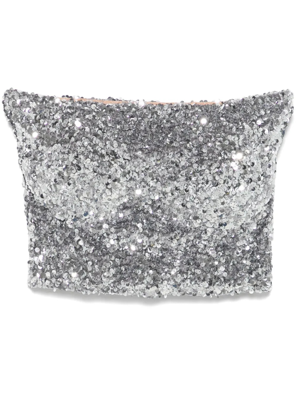 Sequined Crop Top