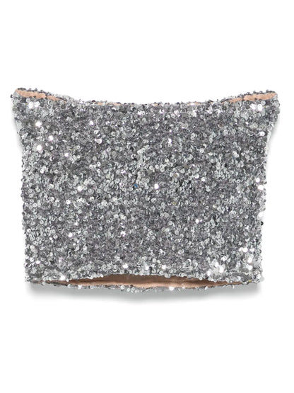 Sequined Crop Top