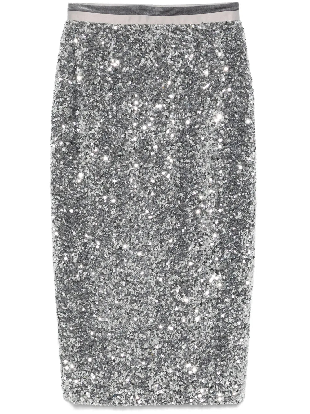 Sequinned Midi Skirt