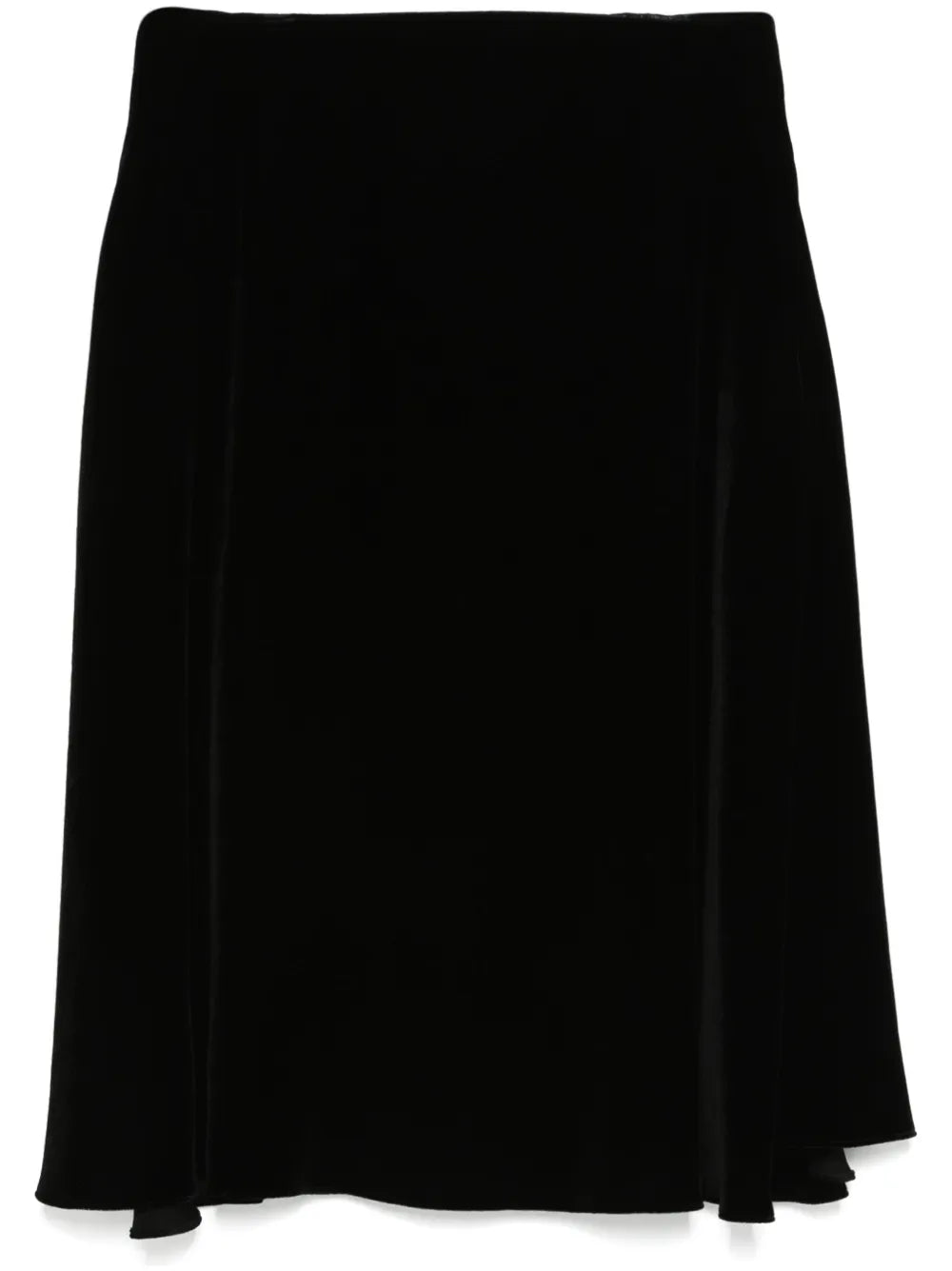Velvet Midi Skirt