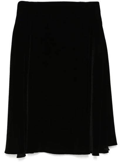 Velvet Midi Skirt