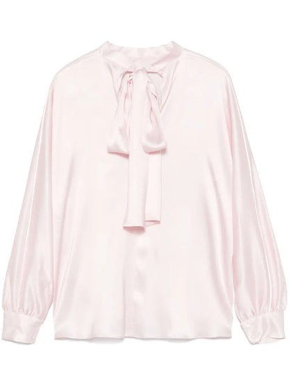Floral-Print Blouse