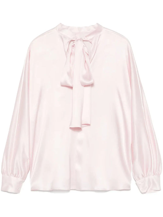 Floral-Print Blouse