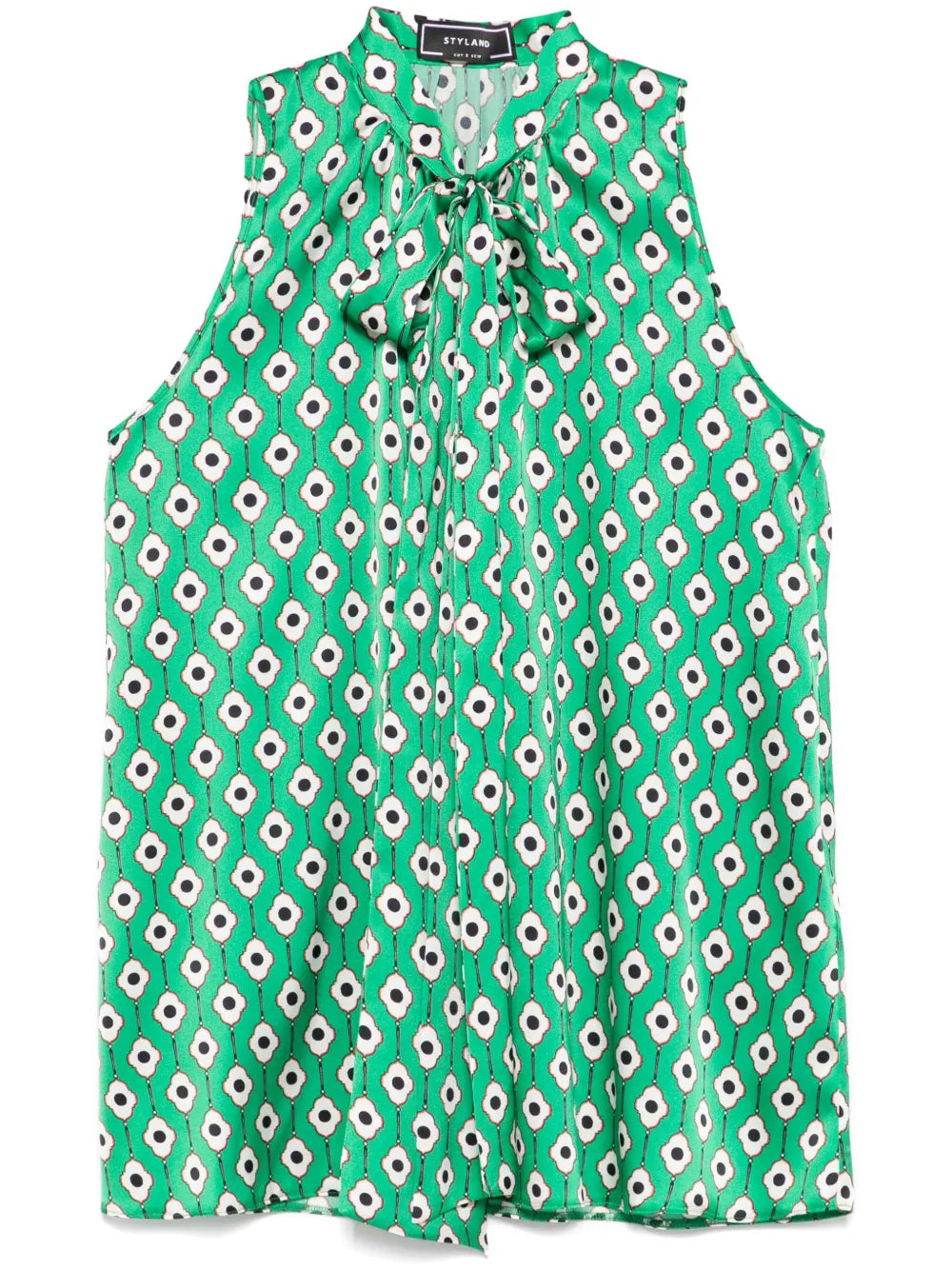 Floral-Print Blouse