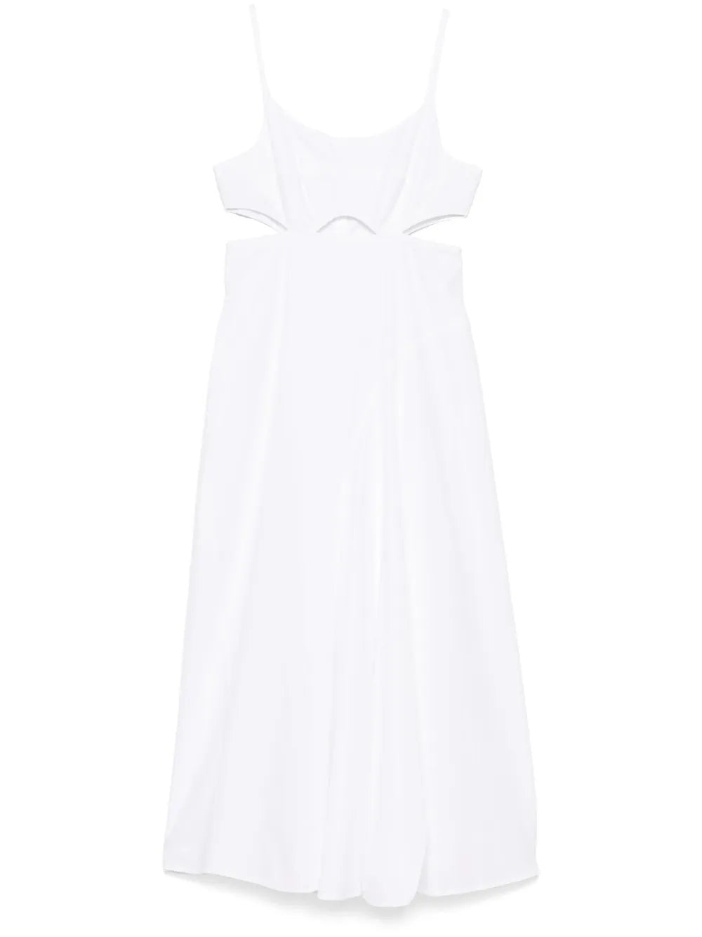 Cut-Out Detail Midi Dress