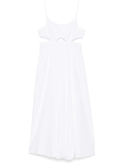 Cut-Out Detail Midi Dress