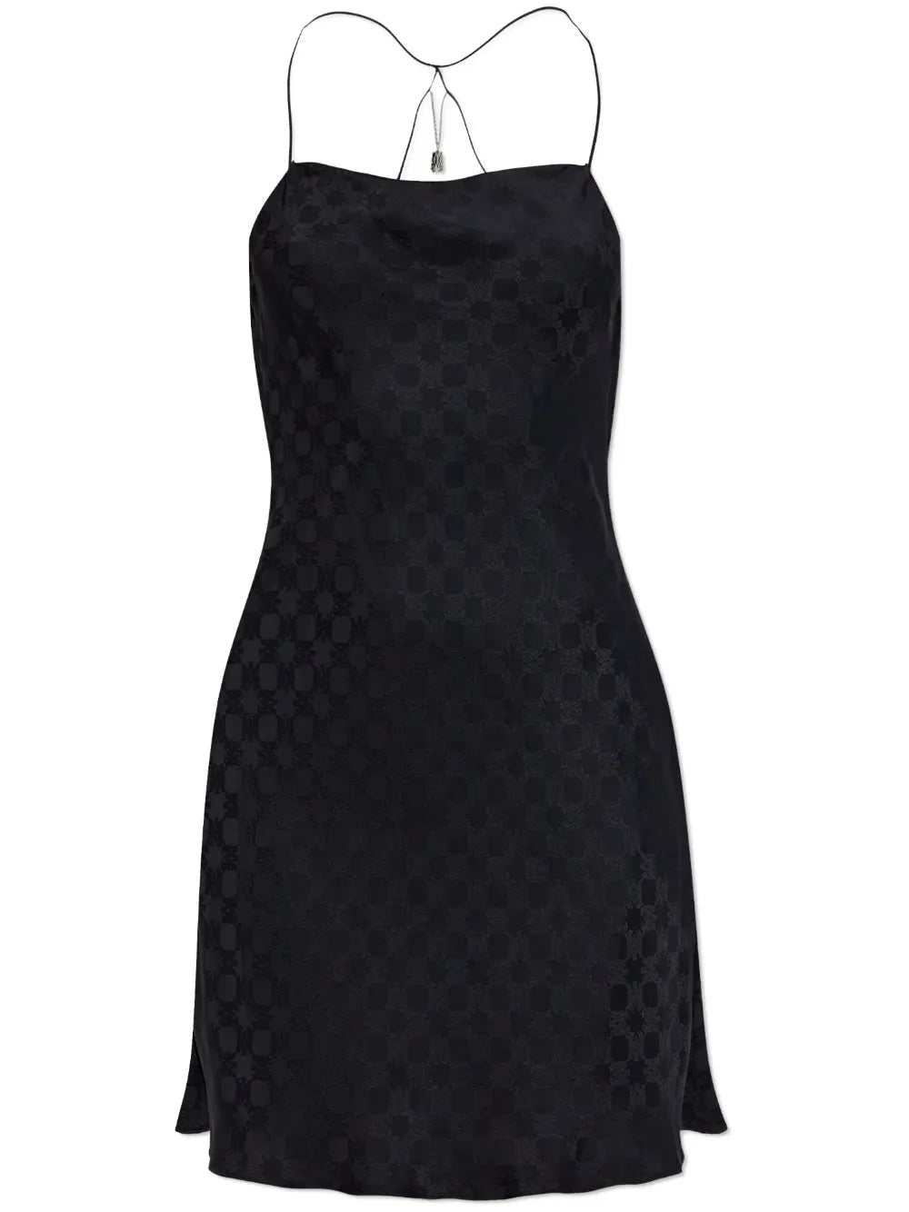 Monogram-Pattern Mini Dress