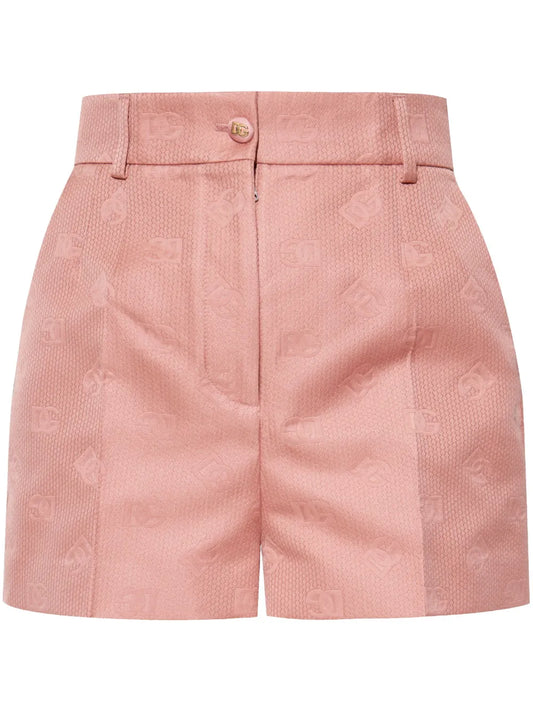 Monogram-Jacquard Shorts