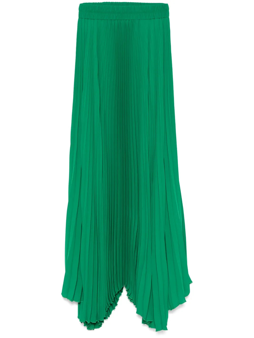 Pleated Maxi Skirt