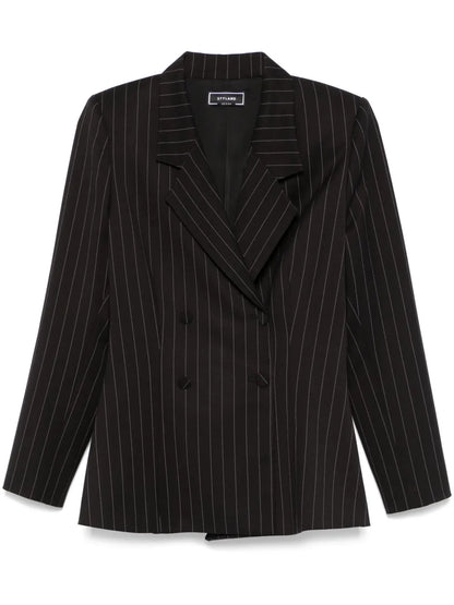 Pinstriped Blazer