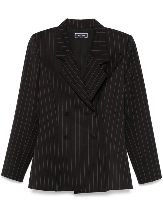 Pinstriped Blazer