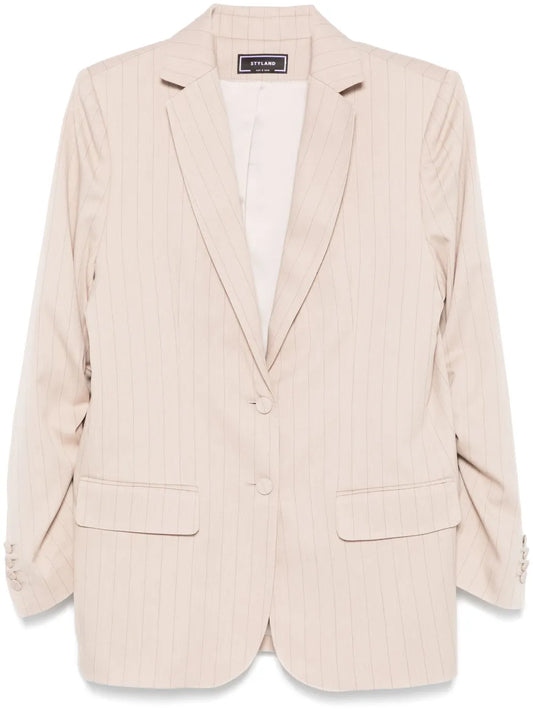 Pinstriped Blazer