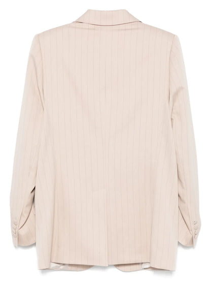 Pinstriped Blazer
