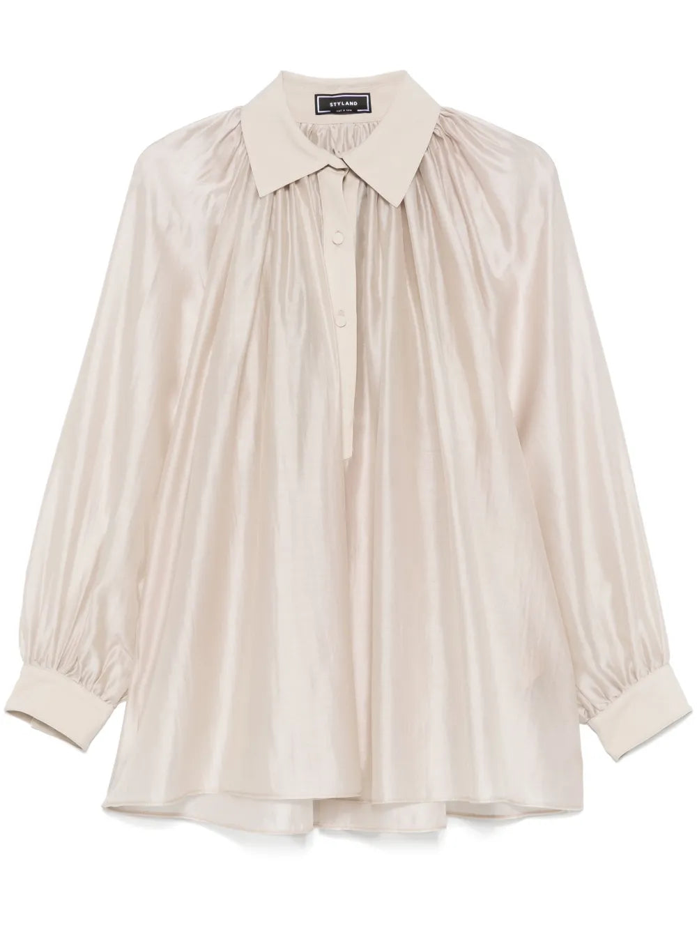 Semi-Sheer Blouse