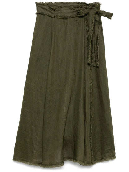 Linen Maxi Skirt