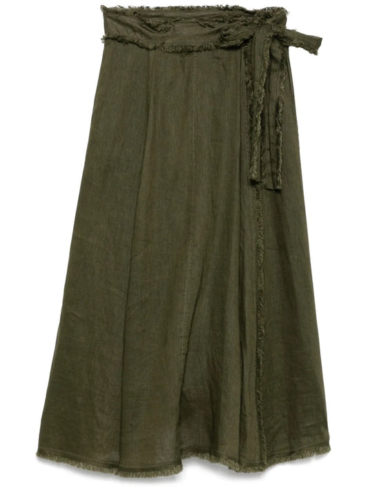 Linen Maxi Skirt