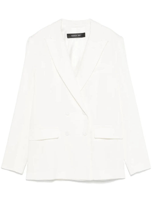 Peak-Lapel Blazer