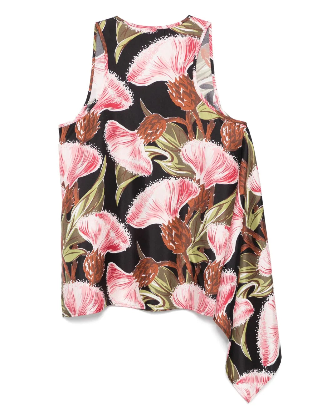 Floral-Print Tank Top