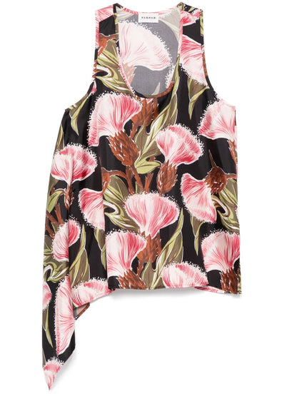 Floral-Print Tank Top