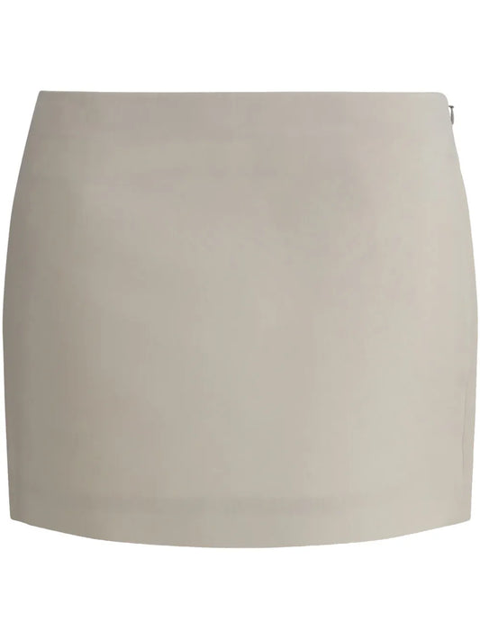 Silk Mini Skirt