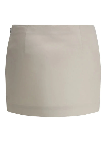 Silk Mini Skirt