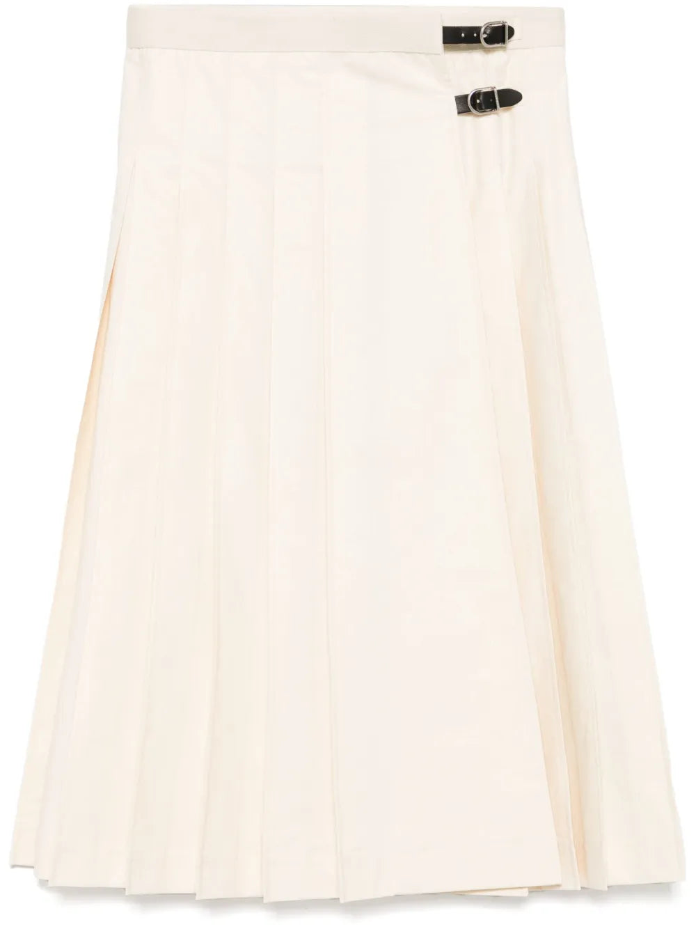 Pleated Midi Skirt
