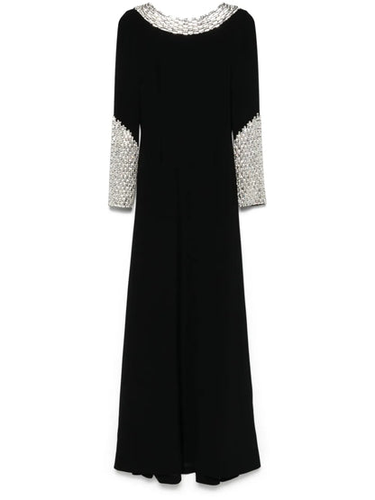 Crystal-Embellished Gown