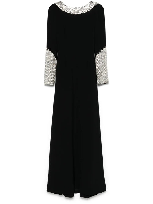 Crystal-Embellished Gown