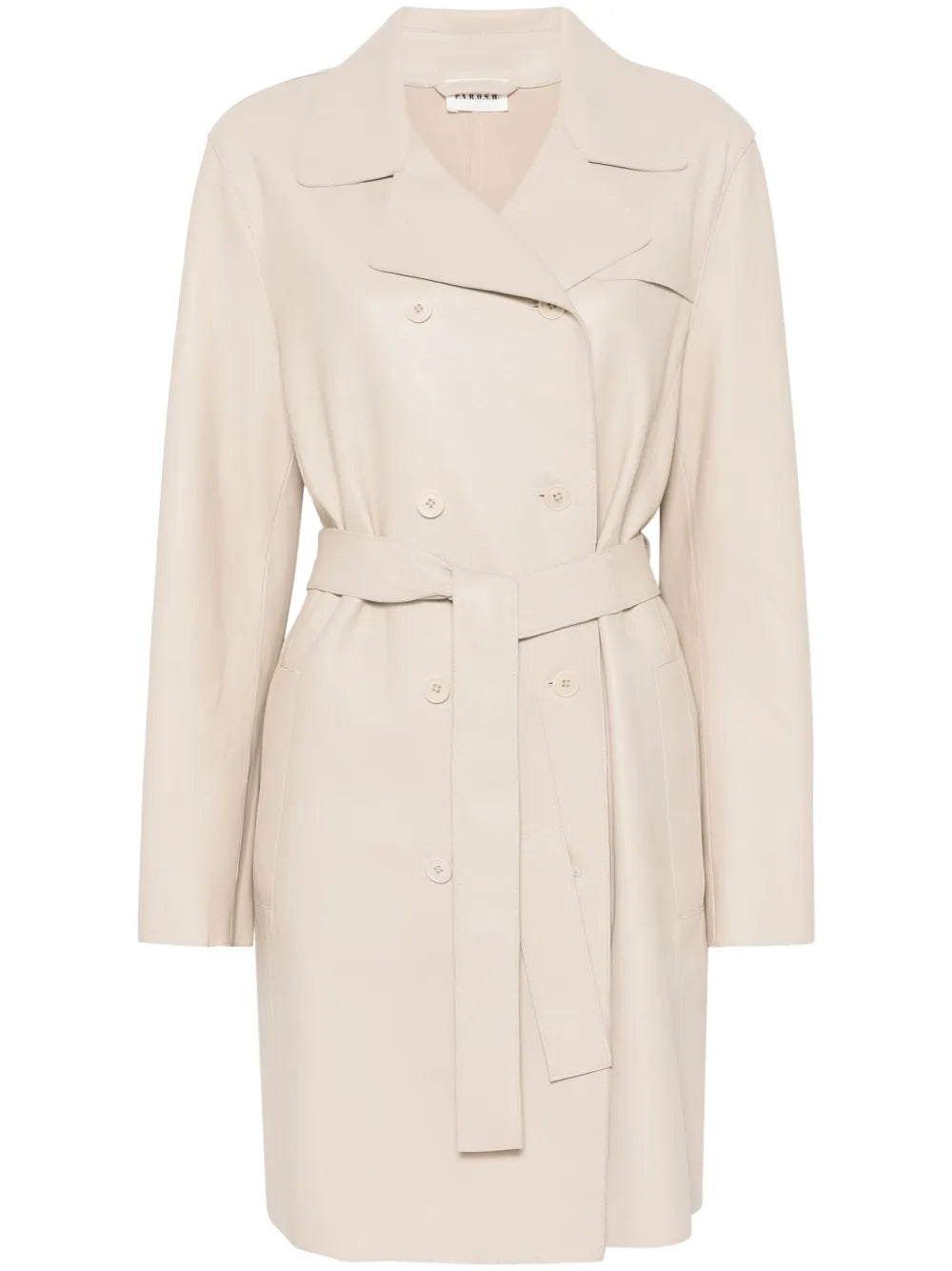 Leather Trench Coat